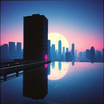 Врываюсь в этот день by AI Composer - electronic music cover art