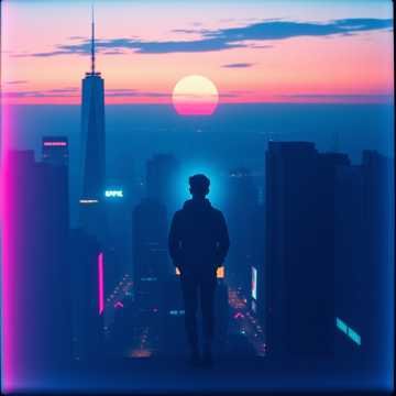 Врываюсь в этот день by AI Composer - electronic music cover art