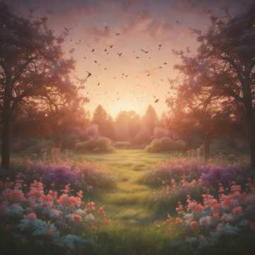 सुबह की किरणें