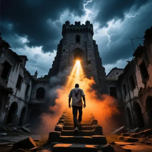 Strong Tower 2 by Reese - Cinematic Gospel Hip-Hop music cover art