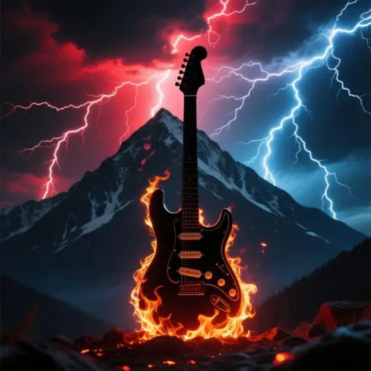 Antonio, My Heart on Fire 1 by Andrinirina - Rock music cover art
