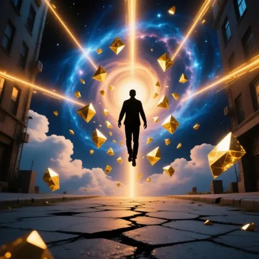 Divine Flow 1 by Moses - Spiritual Hip-Hop/Electronic Fusion music cover art