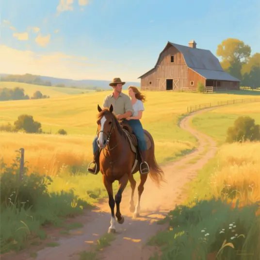 Riding to the Cheese Factory 2 by Cameron - Folk Country music cover art