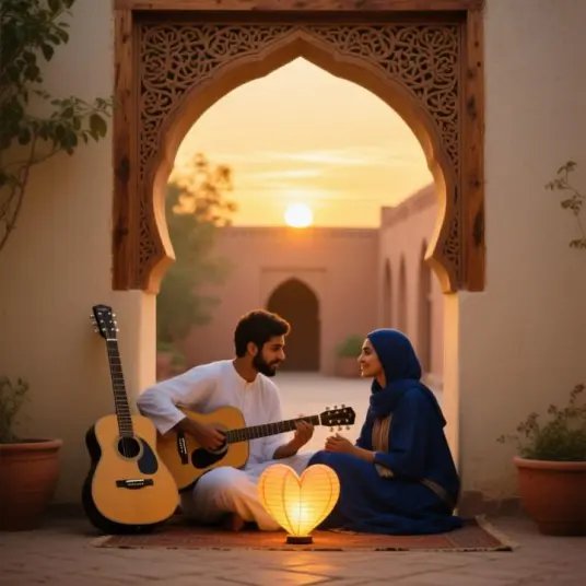 Soyayyarki Ta Shiga Zuciyata 1 by Mustapha - Hausa Afrobeat Love Ballad music cover art