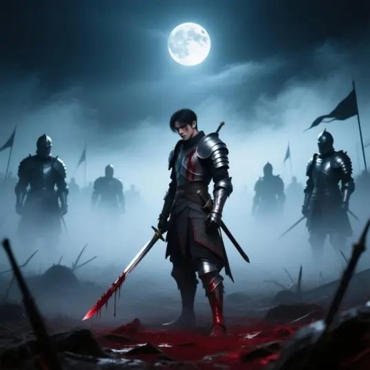 Guerreros de Niebla 1 by Juliana - Dark K-Pop music cover art