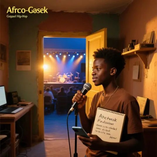 Nitatokaje Kwenye Music 1 by Clement - Afrobeat Gospel Hip-Hop music cover art