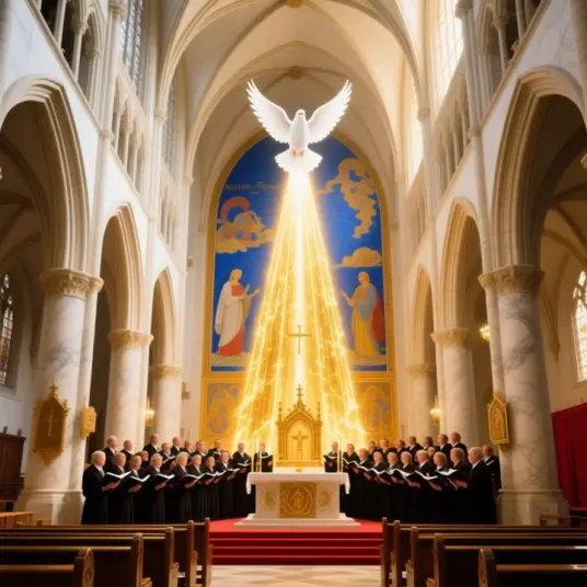 Gloria in Excelsis Deo 1 by Belovedson - Catholic Hymn music cover art