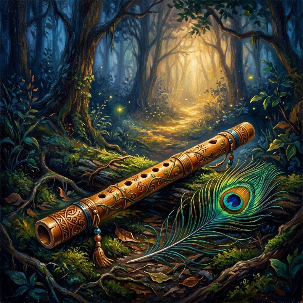 Ekhono Sei Vrindavane Banshi Baje Re 1 by Shib - Devotional Folk music cover art