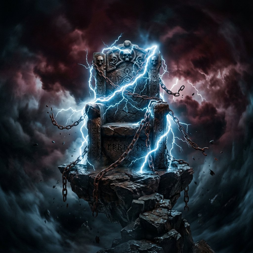 Thunder in the Veins 2 by Evan - Metal music cover art