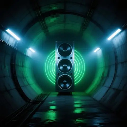 Shadow Frequency 2 by João - dark techno music cover art