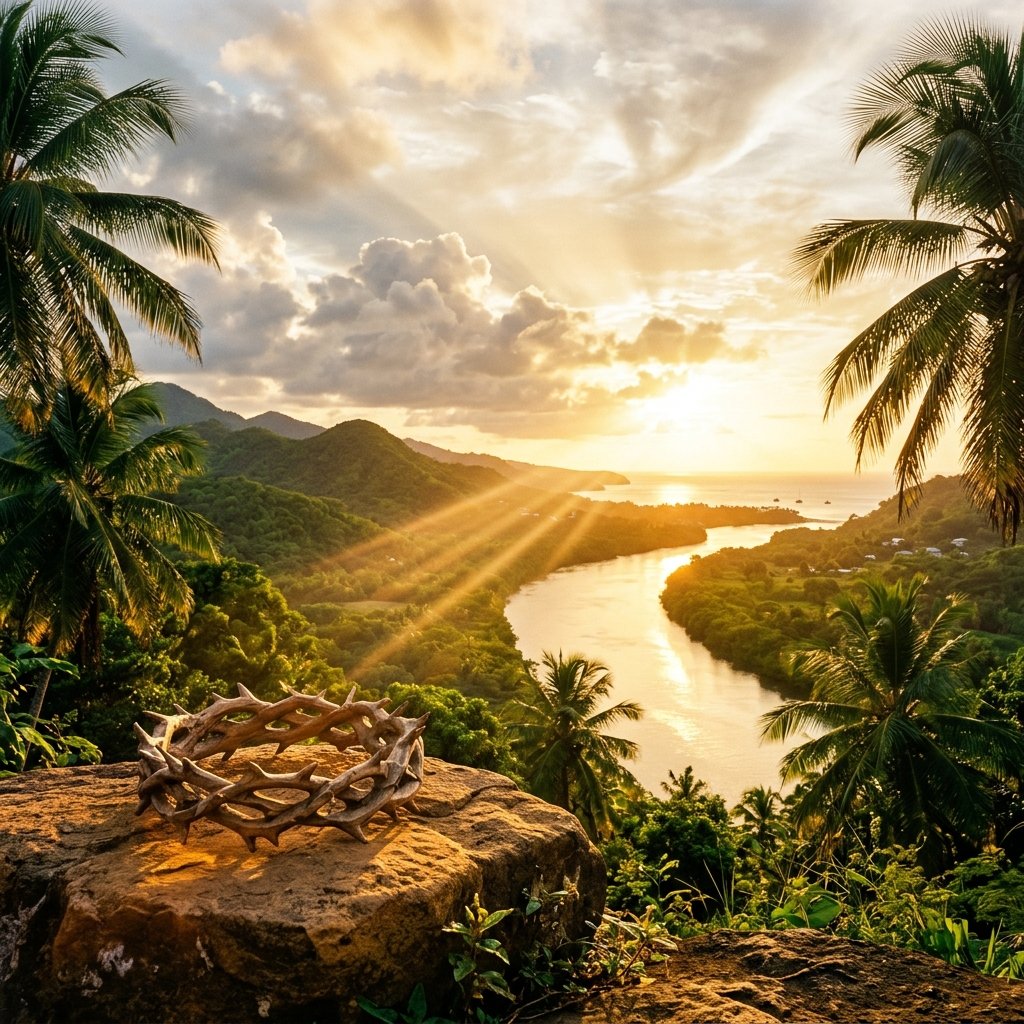 For God So Loved the World 1 by AI Composer - Reggae music cover art