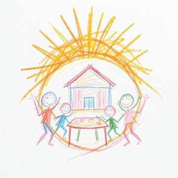 Happy Family by Home Seven Singers - Naija Slow Jam, Makossa, Afro-Pop music cover art