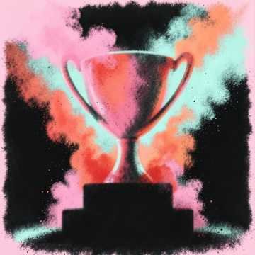 Champion's Anthem by Damien - pop rock music cover art