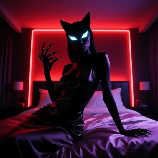 Hellcat in Bed 2 by Bryan - pop music cover art