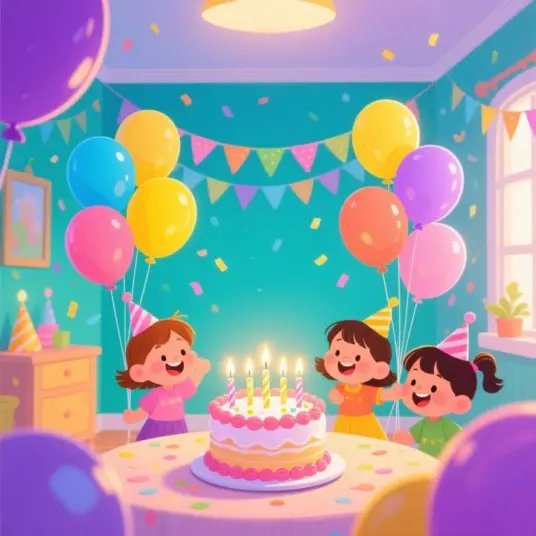 ¡Fiesta de Cumpleaños! 1 by Ricardo - Children's music music cover art