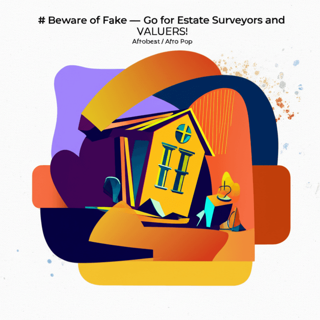 Beware of Fake – Go for Estate Surveyors and VALUÈ 1