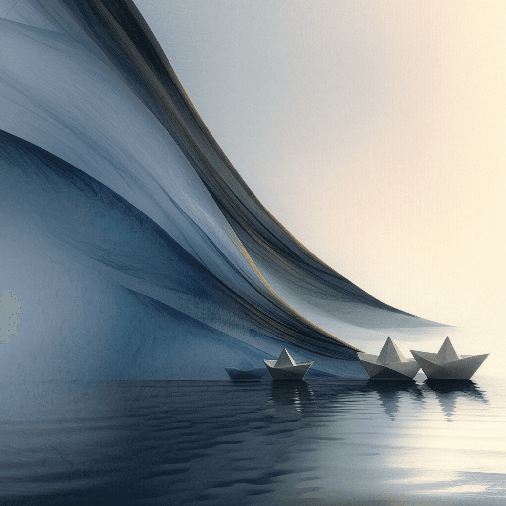 Paper Boats at Midnight 1