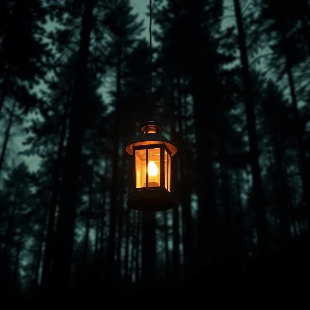 Lantern in the Pine 2