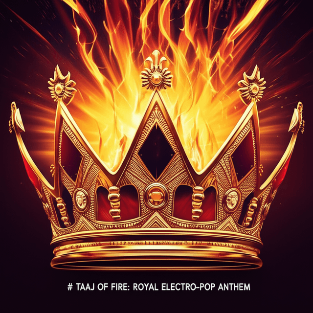 Taaj of Fire: Royal Electro-Pop Anthem 2