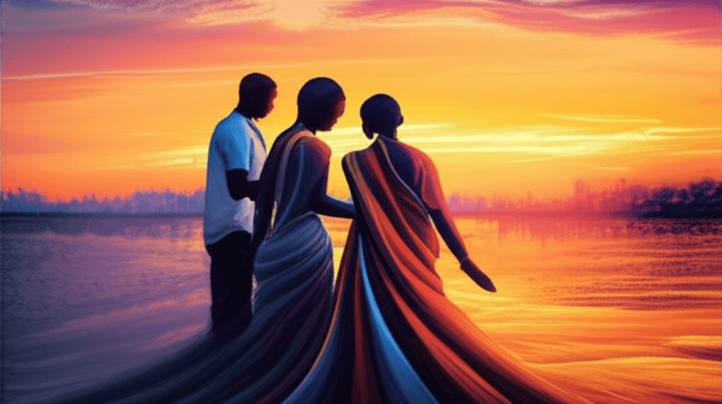 Saffron Dawn: Heartbeat Paints the Dawn 2