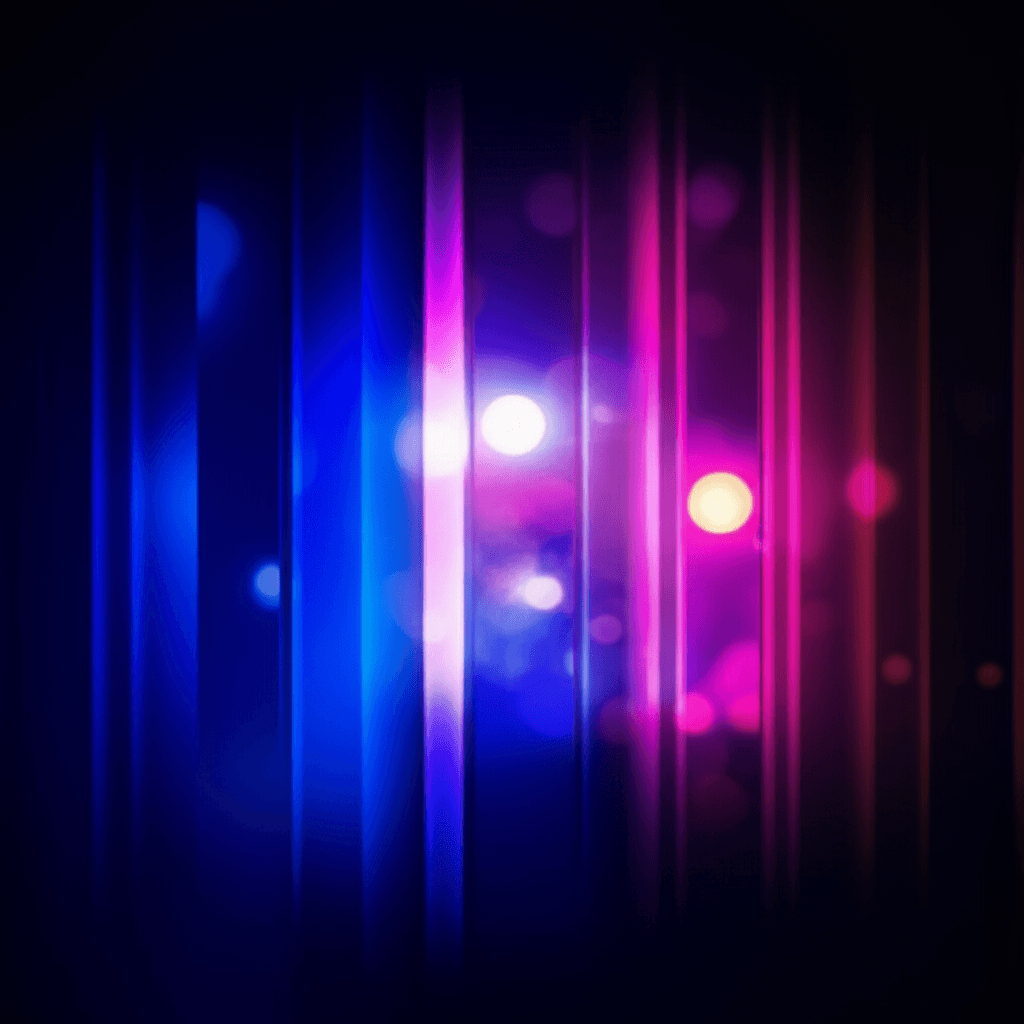 Midnight Groove on Neon Glass 1