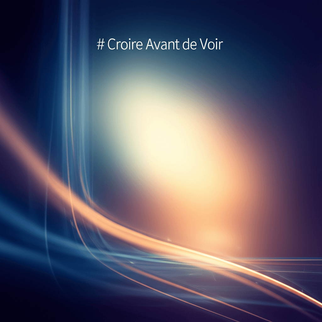 Croire Avant de Voir 2