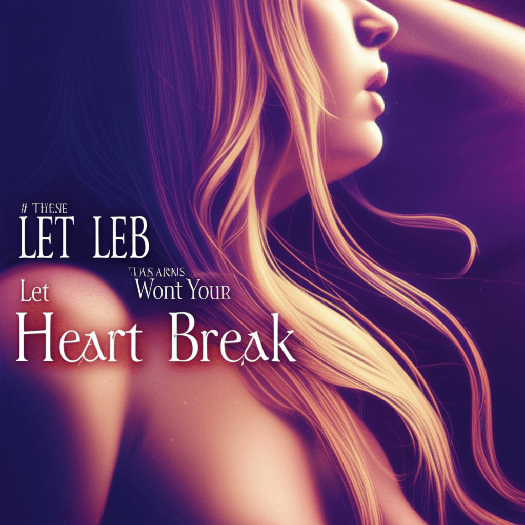 These Arms Won't Let Your Heart Break 1