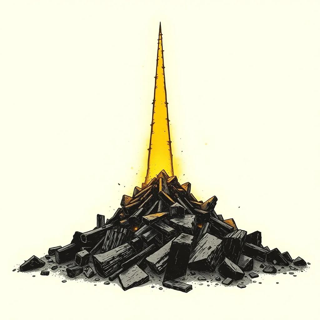 The Spire That Touches Dawn 1