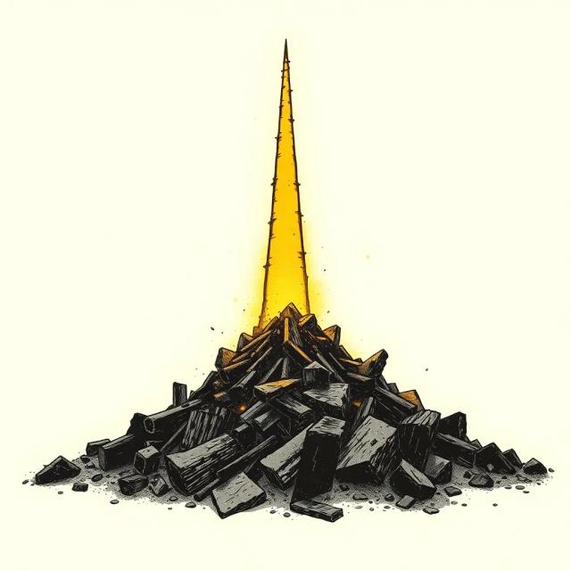 The Spire That Touches Dawn 1