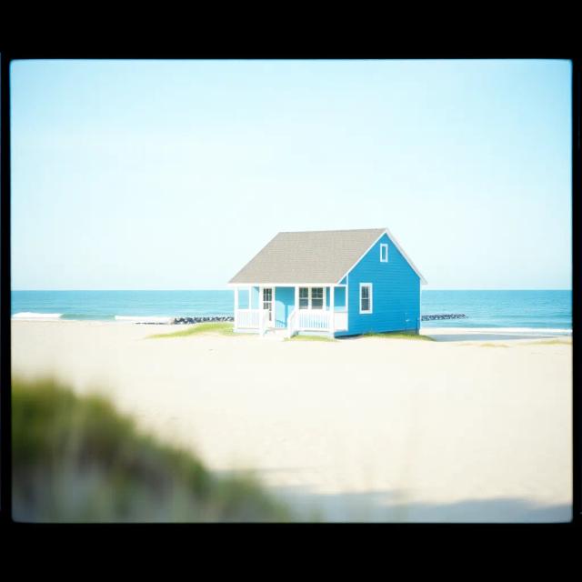 La maison bleue de Créances 1