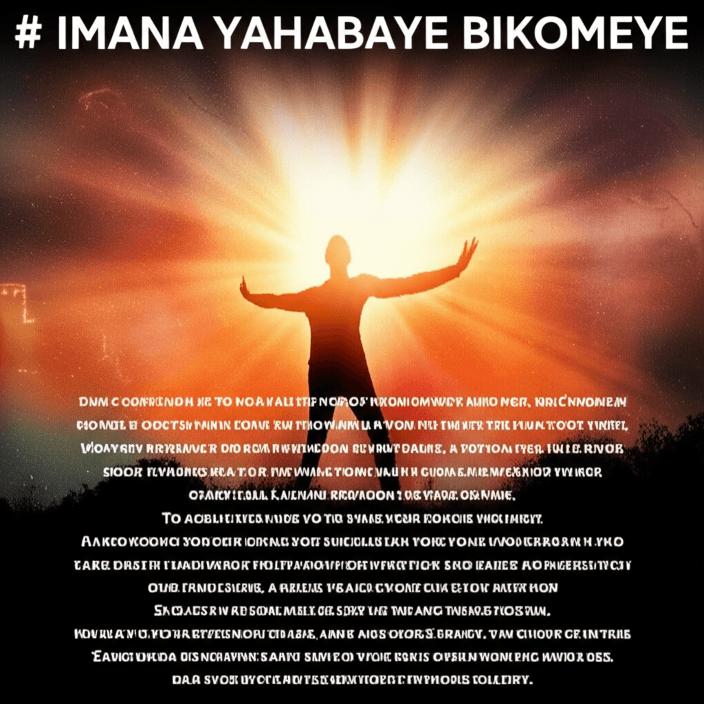 IMANA YAHABAYE BIKOMEYE 1