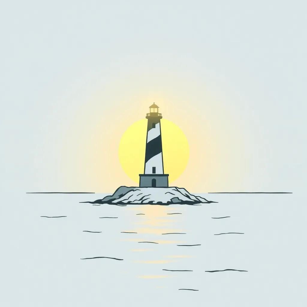 Lighthouse at Sea 2