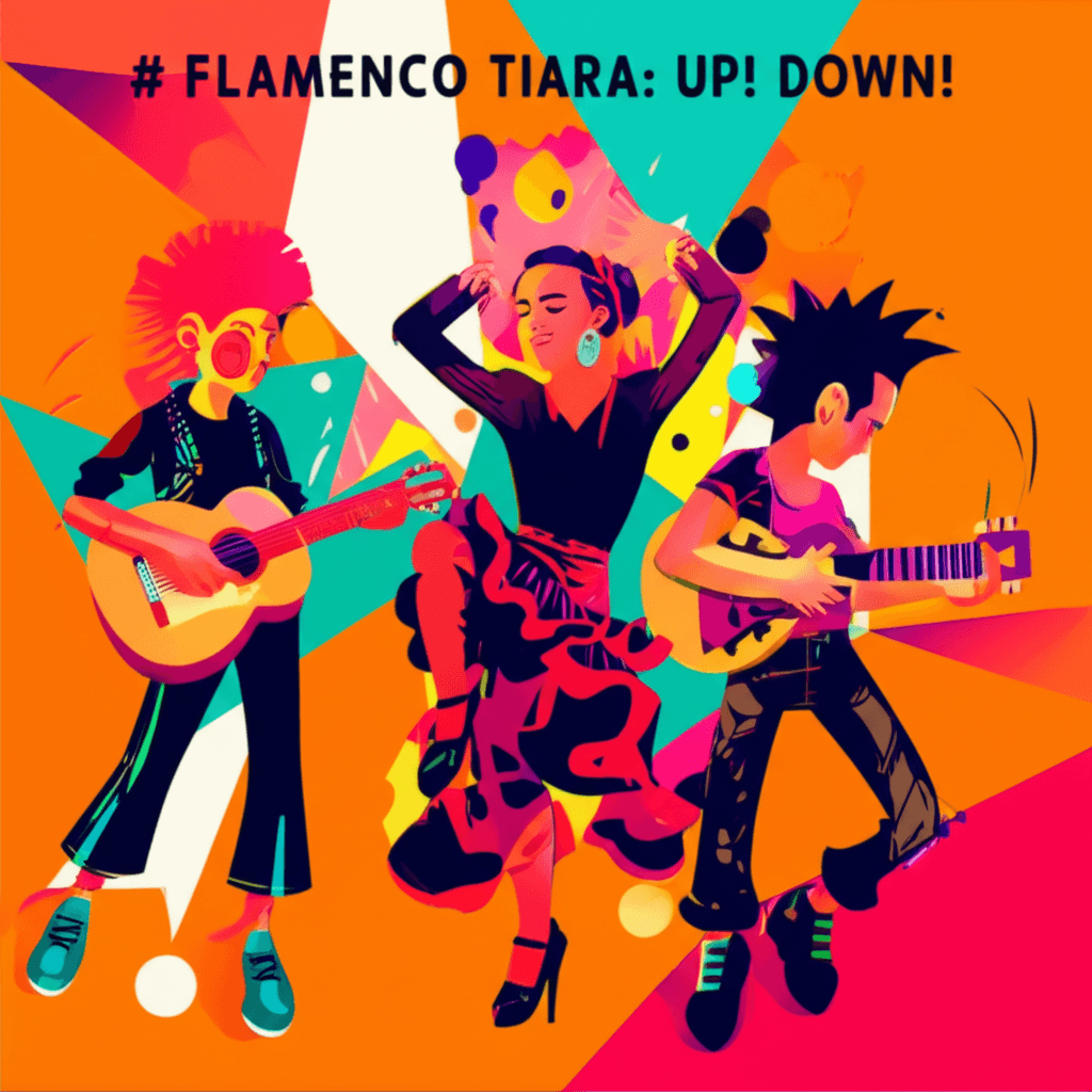 Flamenco Tiara: Up! Down! 2