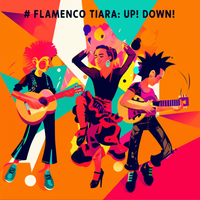 Flamenco Tiara: Up! Down! 2