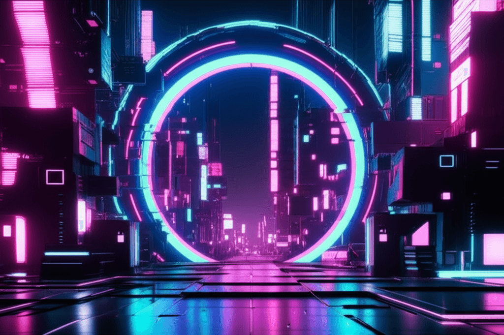 Neon Bleeds — Digicore Labyrinth 2