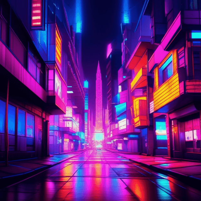 Electric Heartbeat (Neon Alley) 1
