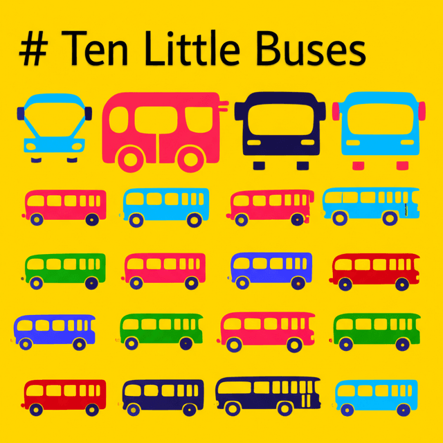 Ten Little Buses 1