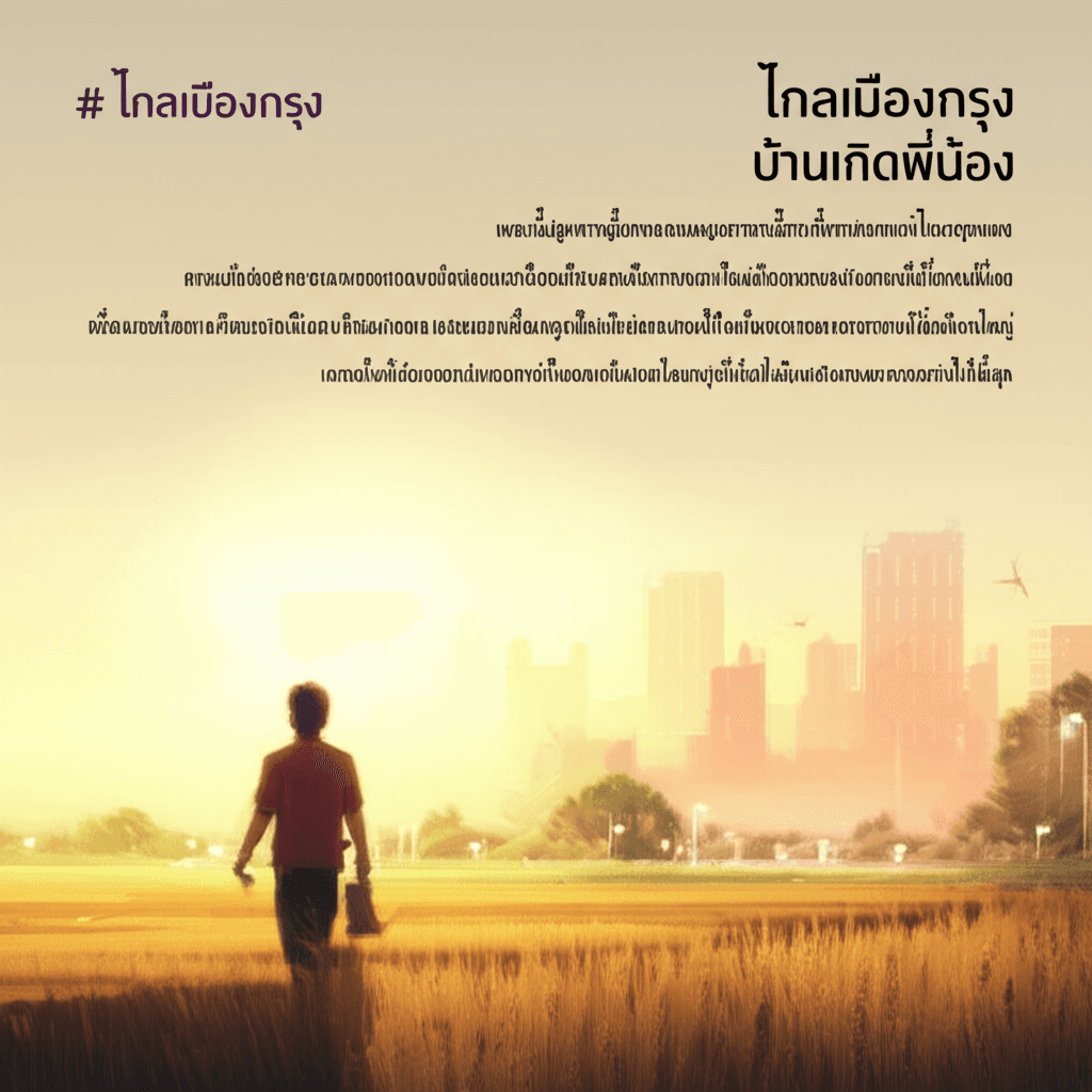 ฟ้าเมืองกรุง บ่คือทุ่งบ้านเฮา 1