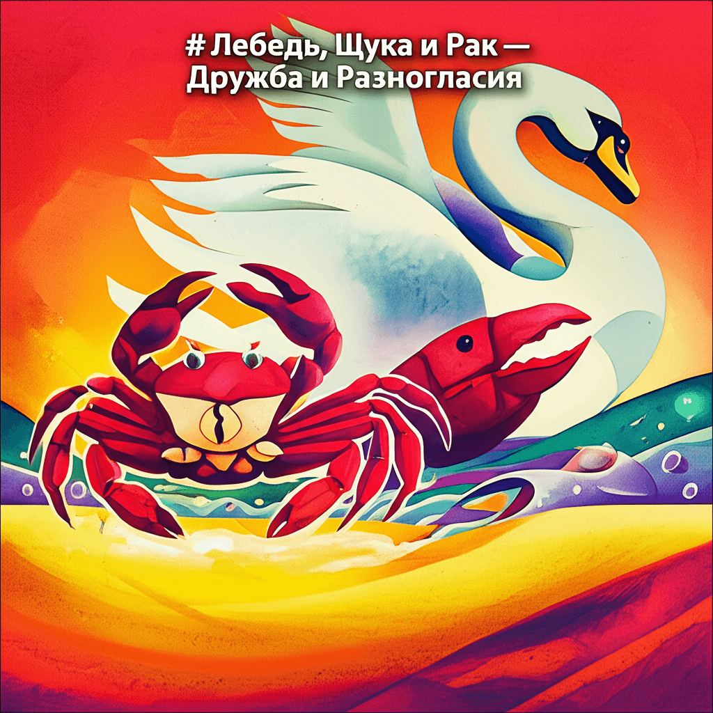 Лебедь, Щука и Рак — Дружба и Разногласия 1