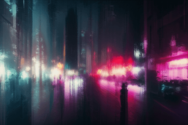 Poster Lights, Fade to Smoke 2