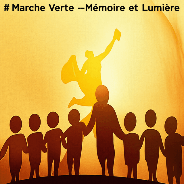 Marche Verte — Mémoire et Lumière 2