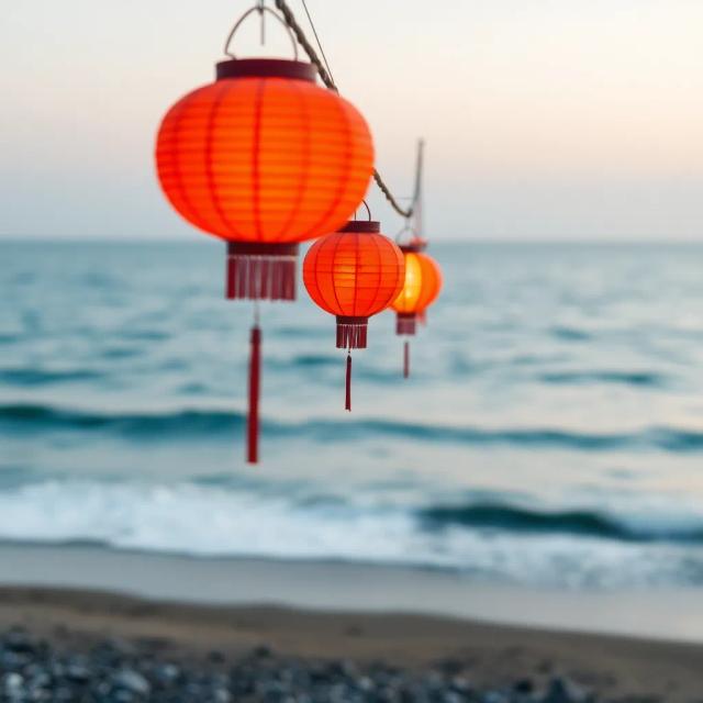 Lanterns on the Long White Shore 2