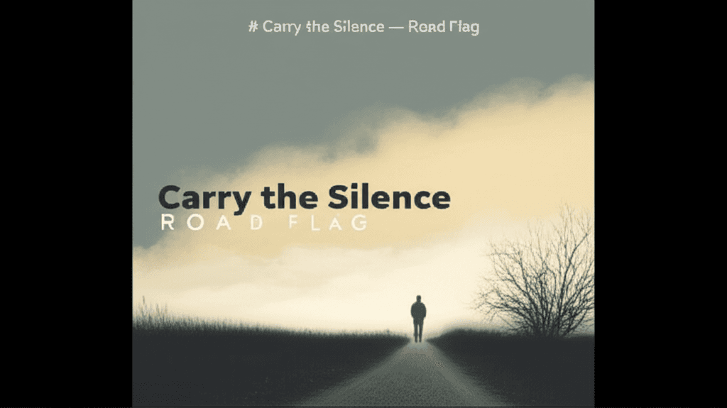 Carry the Silence — Road Flag 1