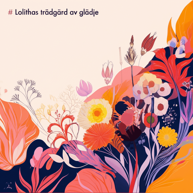 Lolithas trädgård av glädje 1