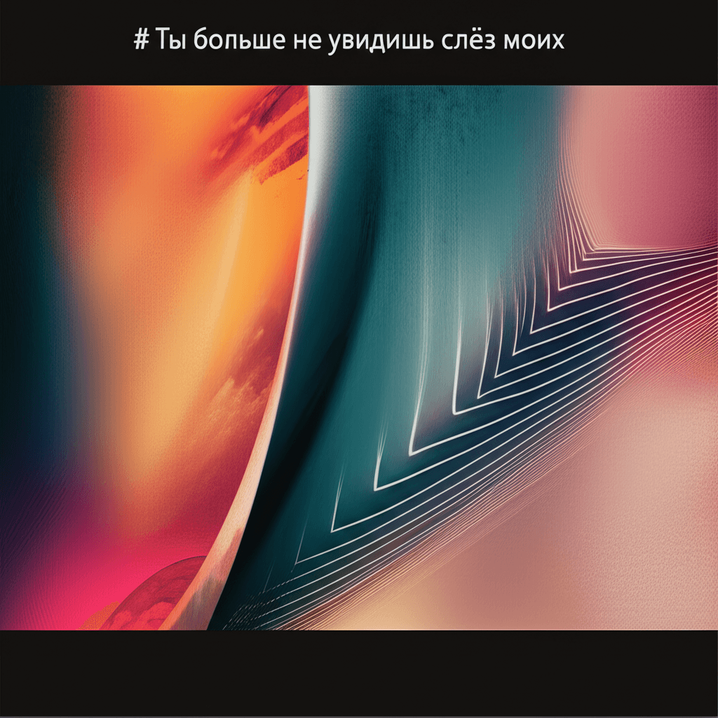 Ты больше не увидишь слёз моих 1