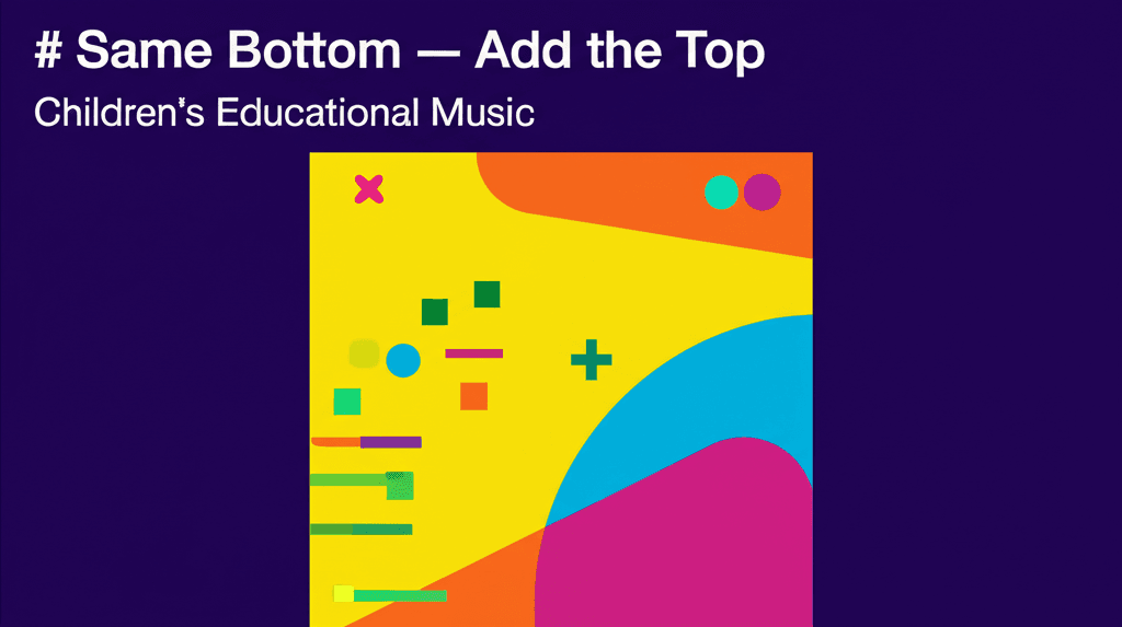 Same Bottom — Add the Top 2