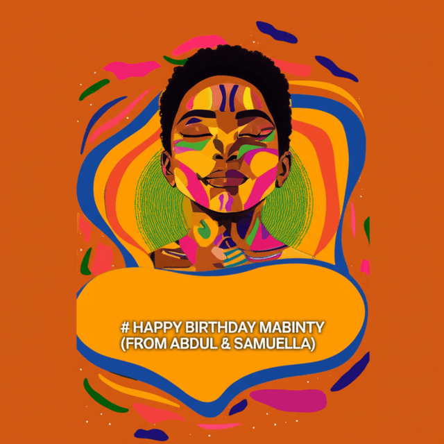 Happy Birthday Mabinty (From Abdul & Samuella) 2