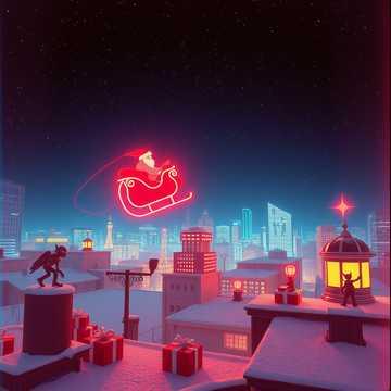 Santa Lost His GPS — Holiday Chaos