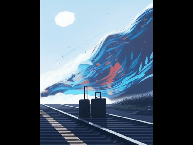 Suitcases at the Station 1