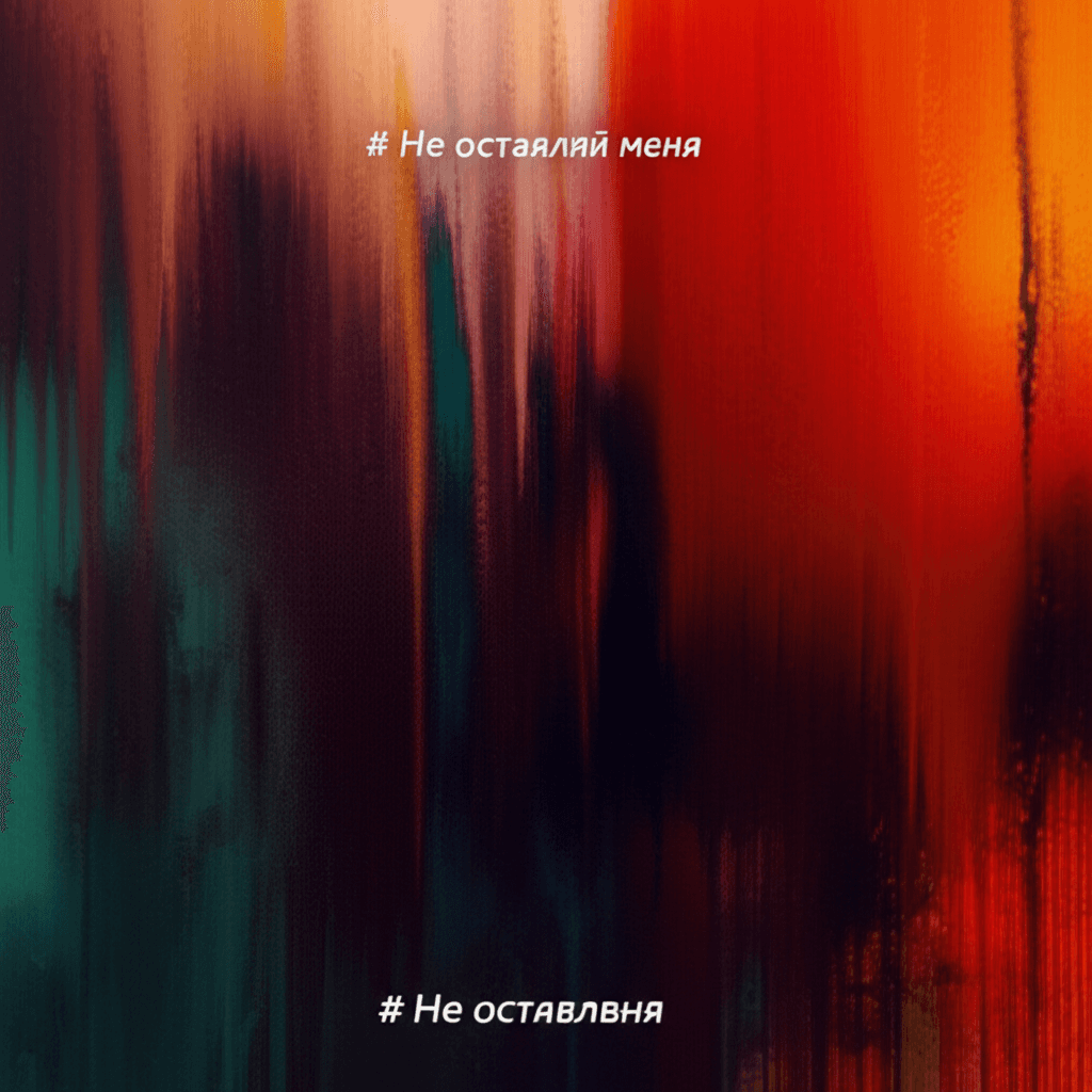 Не оставляй меня 1